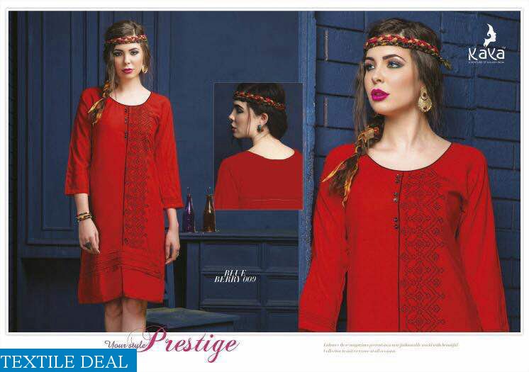 kaya Blueberry vol-2 Wholesale indian kurtis catalog